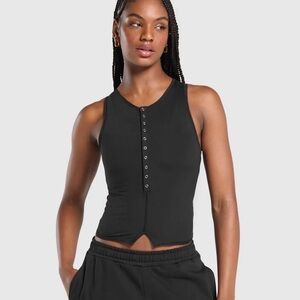 Gymshark Rest Day Tank With Shelf - Black